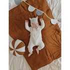 Linen shell children's duvet cover set "Caramel"