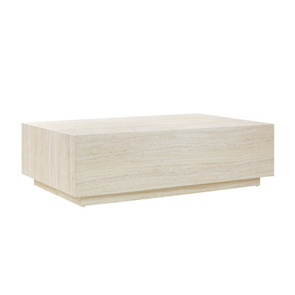 Salontafel 120x75x35 cm travertin look