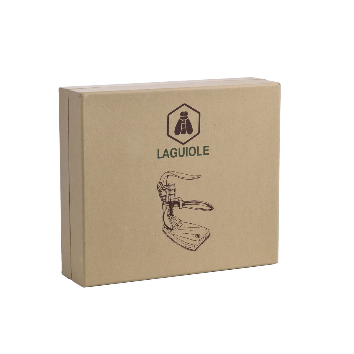 Laguiole kurkentrekker met houten voet