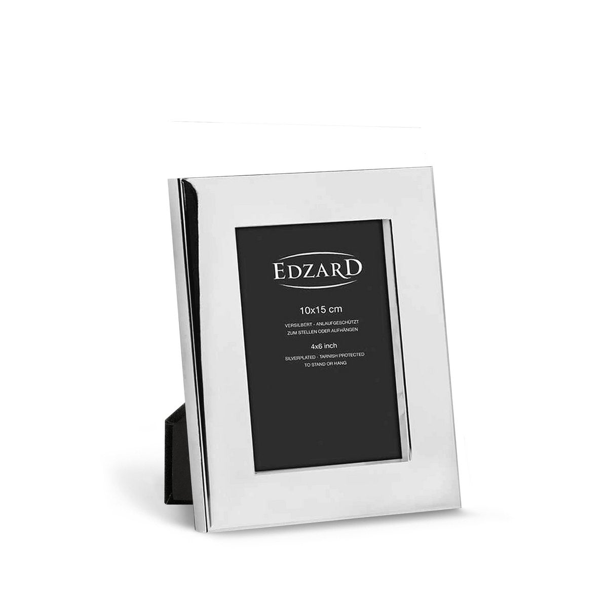 Fotolijst 10x15 cm verzilverd staal glas