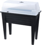 Kweektafel 78x40x83 cm kunststof antraciet