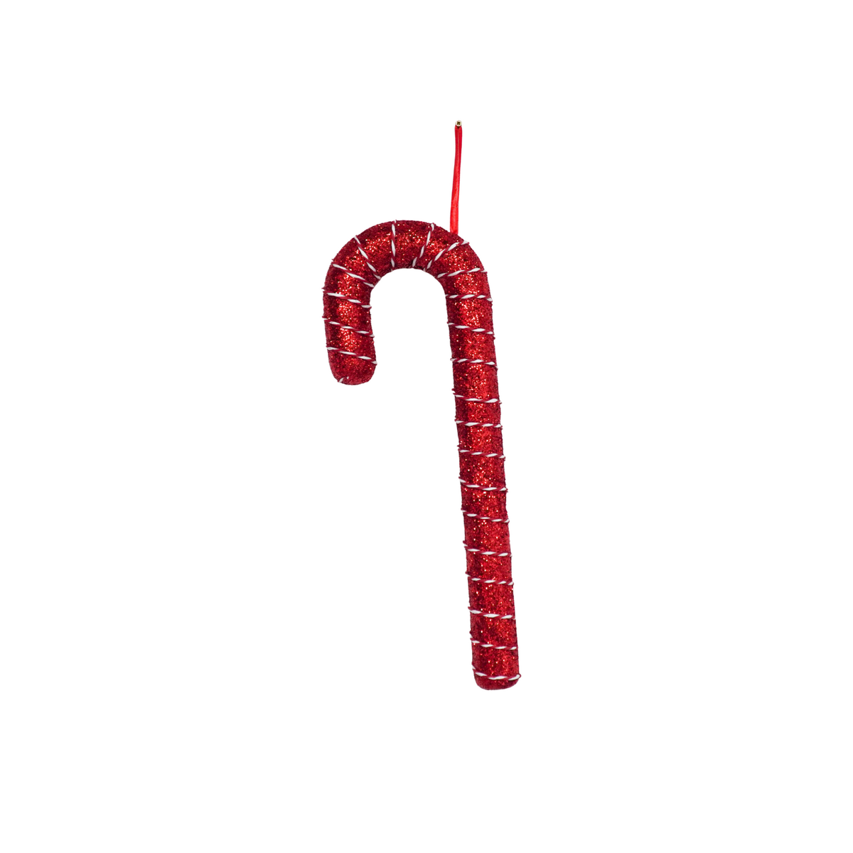 Kerstdecoratie zuurstok schuim rood 52 cm