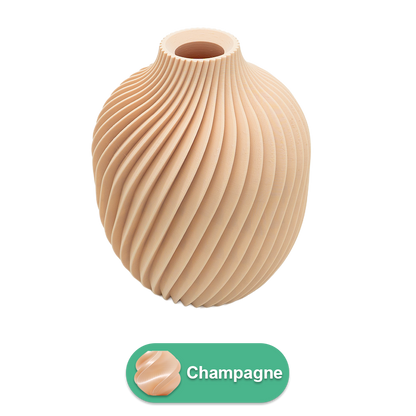 Nova 3D Vase - 3D Printed Vase - Sustainable PLA - Suitable for Artificial Flowers