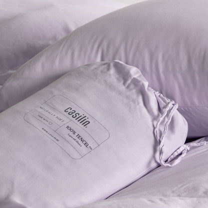 Tencel Satin - Duvet Cover Set - Lilac