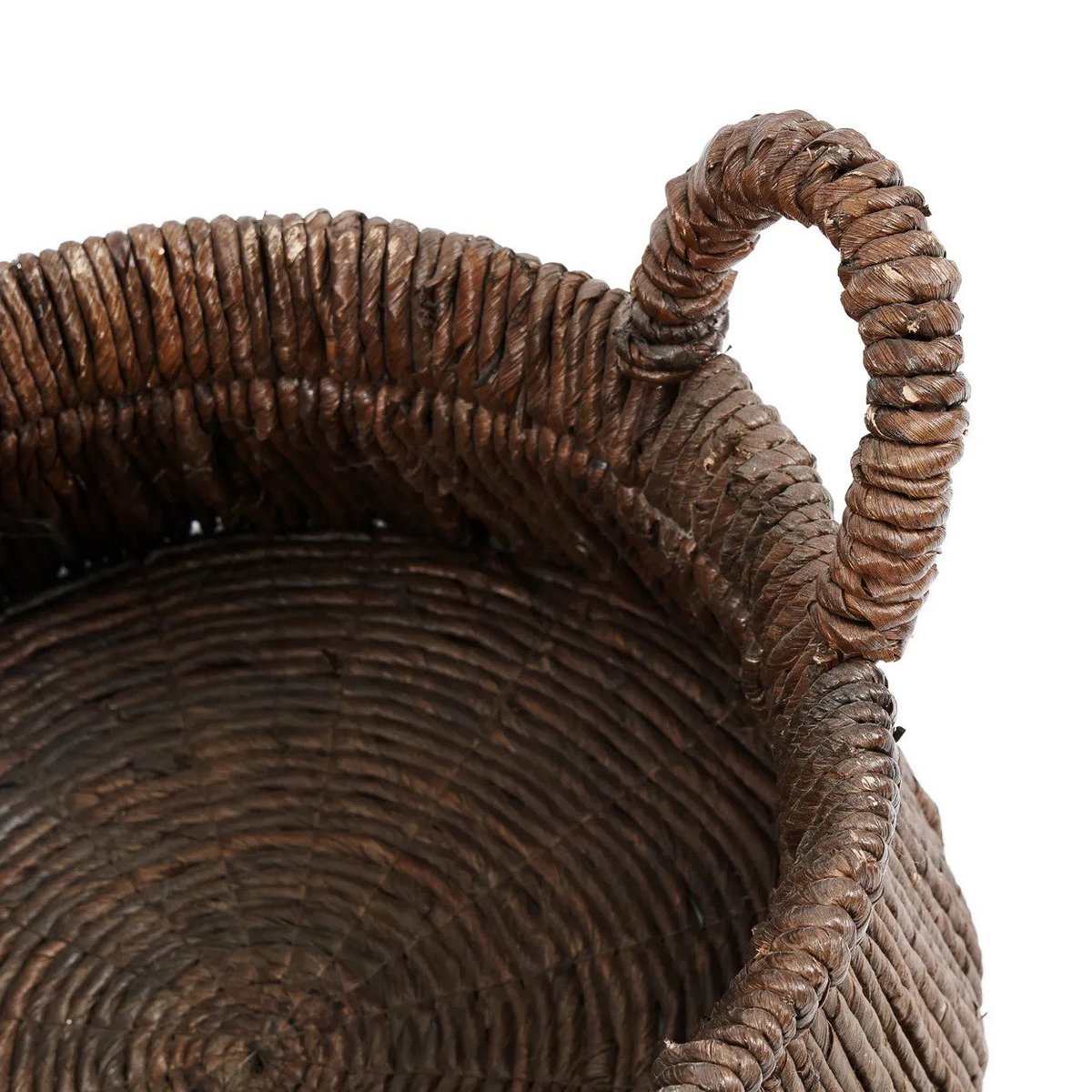 Mand bananenblad driehoekig