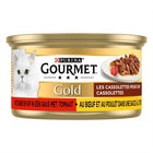 Gourmet Gold Cassolettes Duet Of Meat In Sauce With Tomatoes