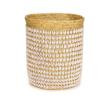 Pandan mand schelpen handgemaakt