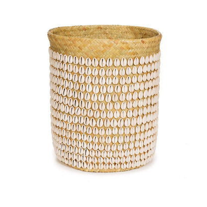 Pandan mand schelpen handgemaakt
