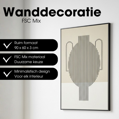 Wanddecoratie  Zwart