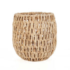 Mand bananenblad L naturel handgemaakt