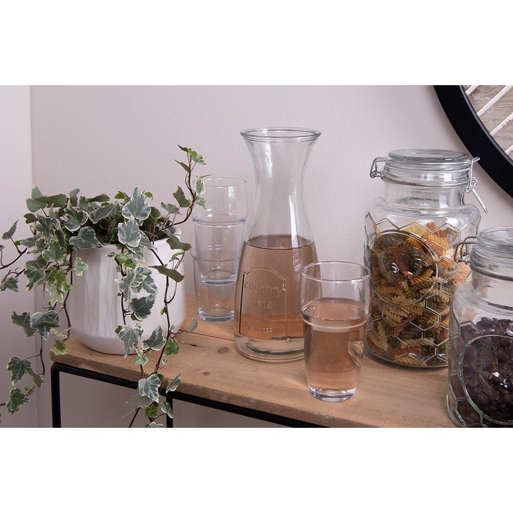 Carafe Ø 10x27 cm Glass Water Jug