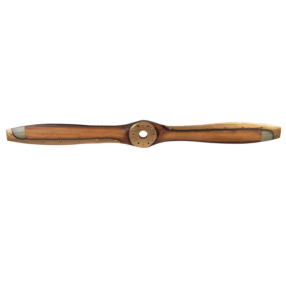 Decoratieve propeller 12x3x120 cm bruin hout
