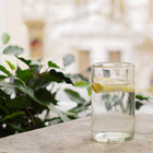 Drinkglazen 300 ml set van 2 upcycled glas