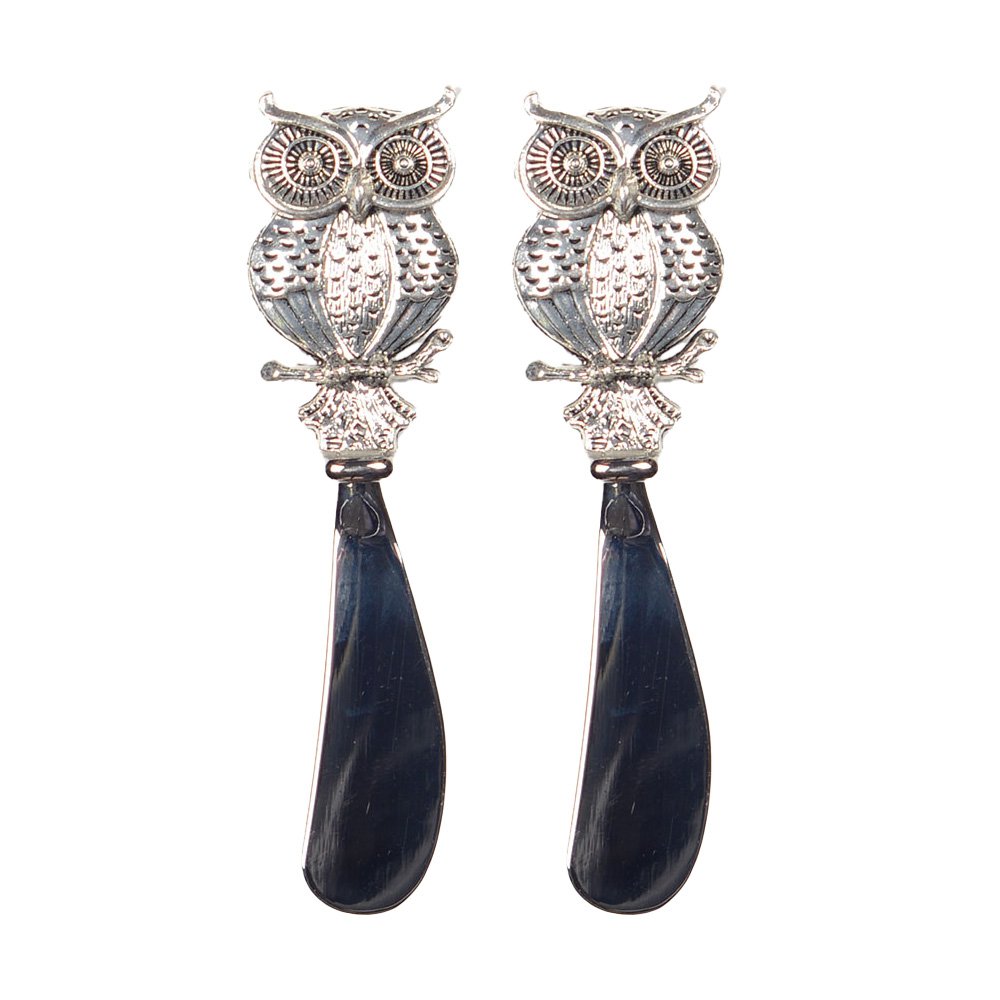 Botermessen set van 2 zilver 13 cm