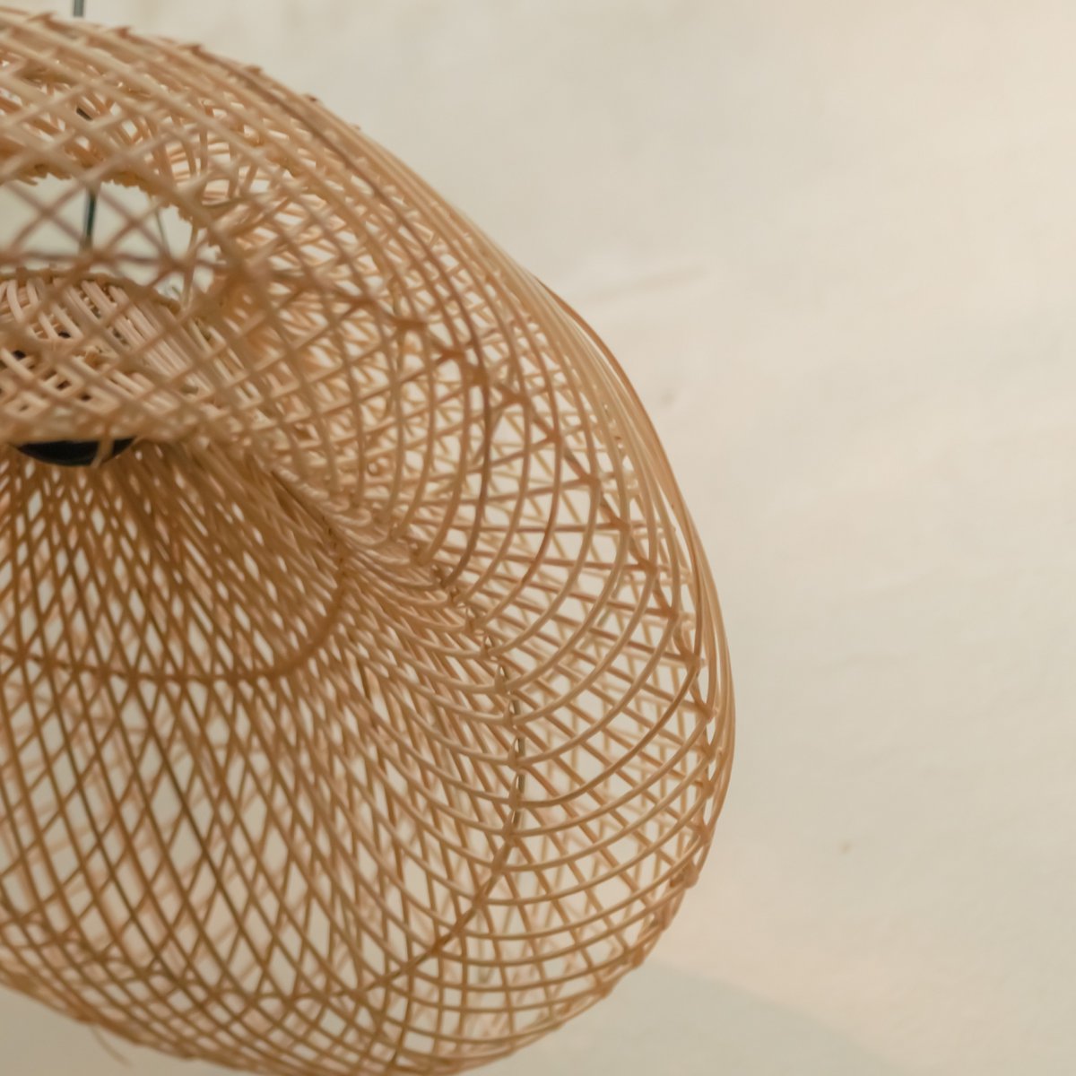 Rattan Lampshade PADMA Two Sizes 40 Cm And 50 Cm