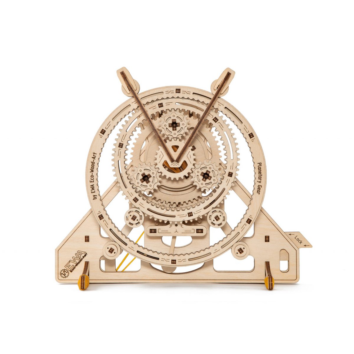 Houten 3D puzzel Planetary Gear 11,8x24,7x20,4cm berkenmultiplex