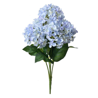 Kunstbloem Hortensia 45 cm paars kunststof