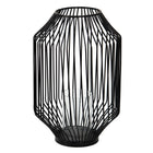 Windlicht Ø 20x31 cm metaal zwart