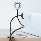 LED ringlamp met smartphonehouder 15x8x19 cm