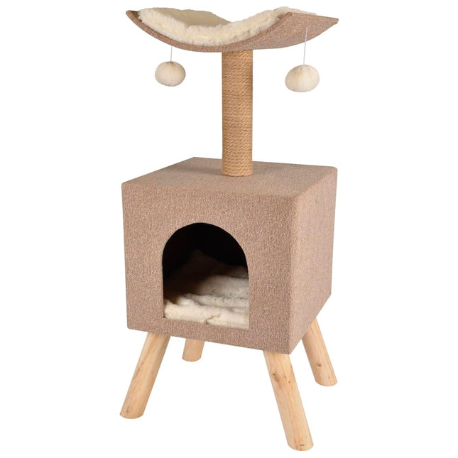 Flamingo Kattenkrabpaal Scandi 43,5X40X54,5 Cm Beige 560554