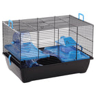 Flamingo Hamsterkooi Jaro 2 50,5X33X32,5 Cm Zwart En Blauw