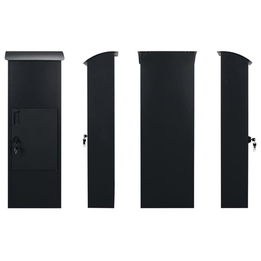 Perel Pakketbox Helsinki Donkergrijs