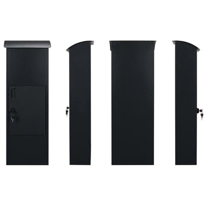 Perel Pakketbox Helsinki Donkergrijs