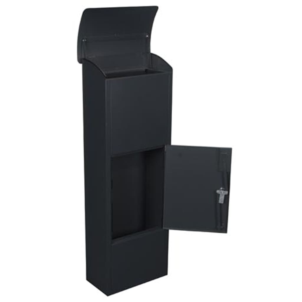 Perel Pakketbox Helsinki Donkergrijs