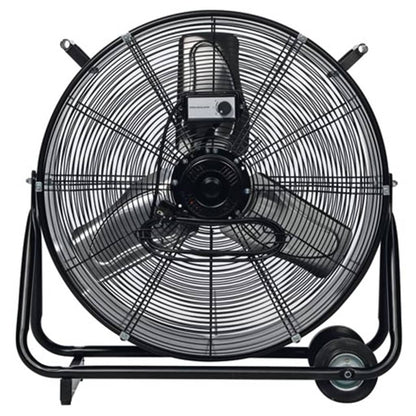 Perel Vloerventilator Trommel 60 Cm 330 W Metaal Zwart