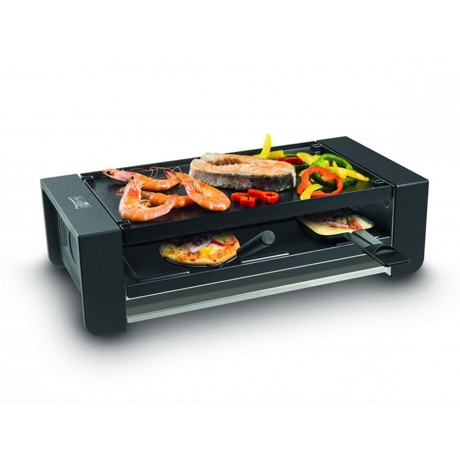 Fritel Pr3130 Pizza Grill En Raclette Zwart