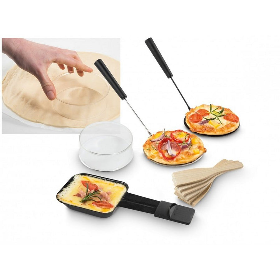 Fritel Pr3130 Pizza Grill En Raclette Zwart
