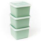 Diepvriesdozen 0.75L 3 stuks mintgroen