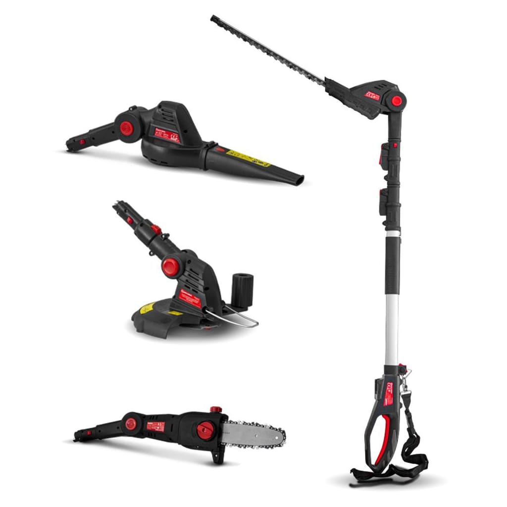 Elem Garden Technic Tuingereedschap 4-In-1 Oplaadbaar 20 V