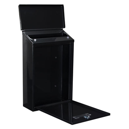 Perel Brievenbus Rio Zwart