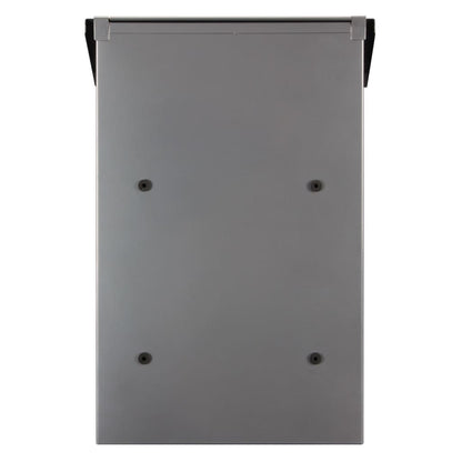 Perel Brievenbus Rio Zilverkleurig