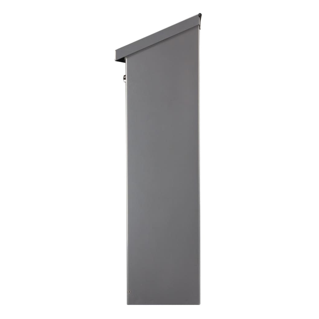 Perel Brievenbus Rio Zilverkleurig