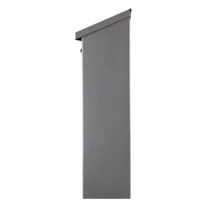 Perel Brievenbus Rio Zilverkleurig