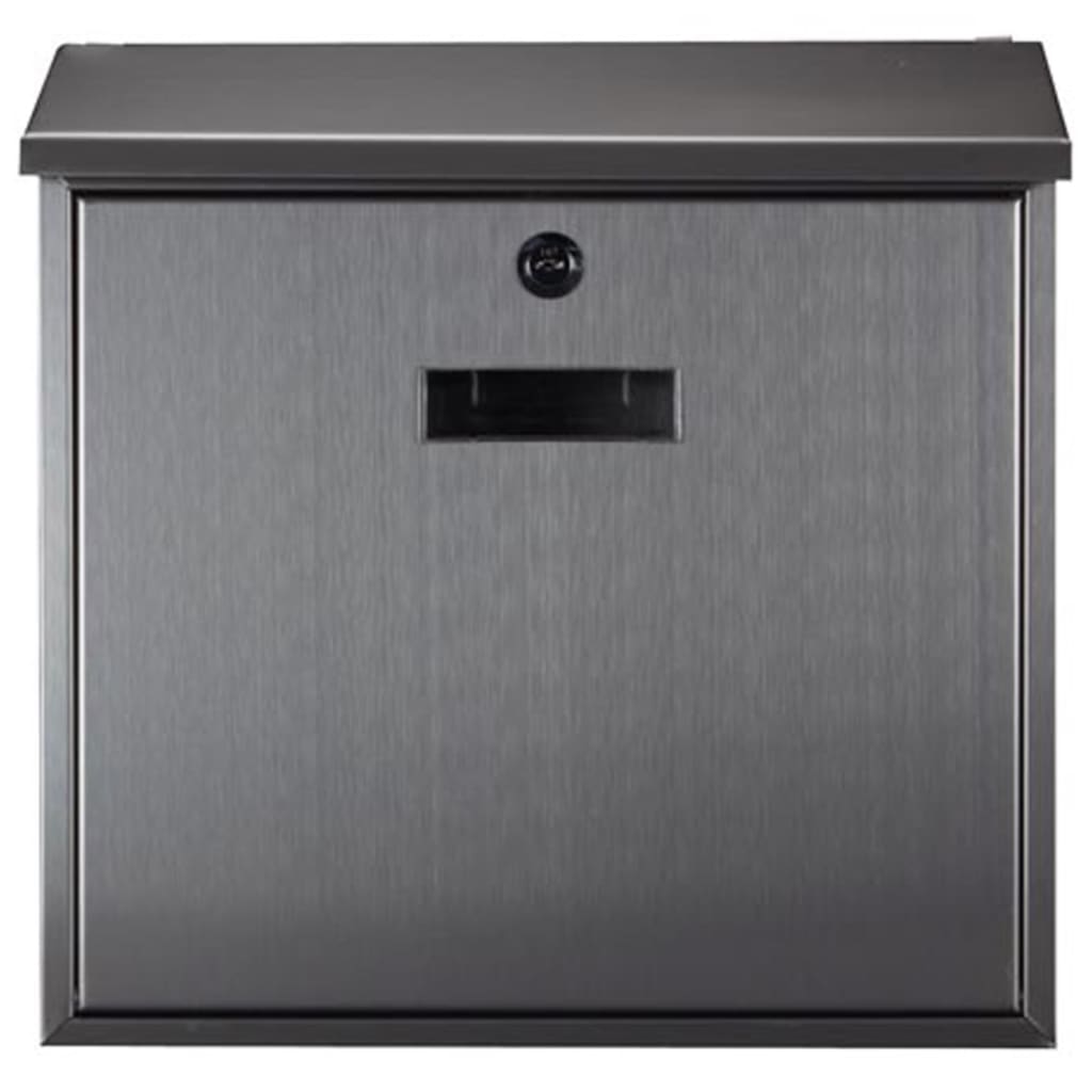 Perel Brievenbus Monaco Roestvrij Staal Zilver