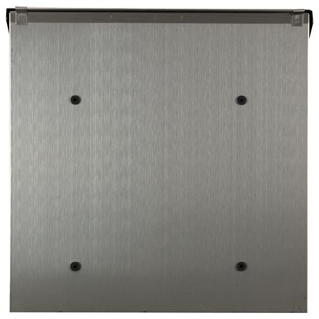 Perel Brievenbus Monaco Roestvrij Staal Zilver