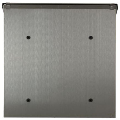 Perel Brievenbus Monaco Roestvrij Staal Zilver