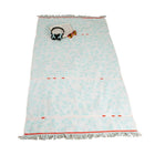 Basic Clarysse Beach Towel with Fish Print 90x170 cm