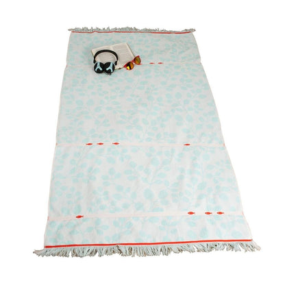 Basic Clarysse Strandlaken Met Visjes Print 90X170 Cm