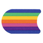 Zwemplank 48x30x3 cm regenboog