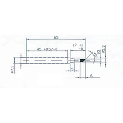 Hq Solder/Tip3 Vervangingstip Voor Solder20/30