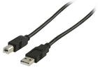USB kabel 1 meter zwart