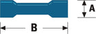 Valueline St-131 Cable Shoe Blue 100 Pieces
