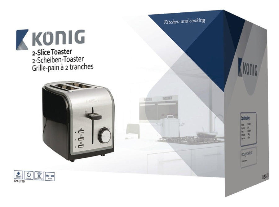 K&Ouml;Nig König Kn-Bt10 Broodrooster