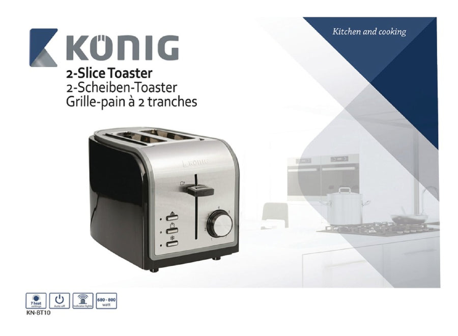 K&Ouml;Nig König Kn-Bt10 Broodrooster