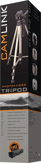 Camlink Cl-Tp2100 Camera/Video Tripod Pan & Tilt 145 Cm Bronze