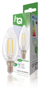 Hq Hqlfe14Cand001 LED Retro Filament Lamp E14 Candle 2 W 210 Lm 2700 K